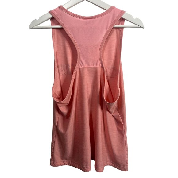 Adidas Pink Oversized Logo Tank Size Large Sleeveless Gym Top - Picture 2 of 14